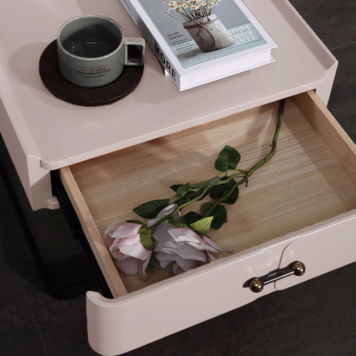 Chic Floating-Design Bedside Table - Balancing Function &amp; Decoration Perfectly Nightstand 1-Drawer For Bedroom
