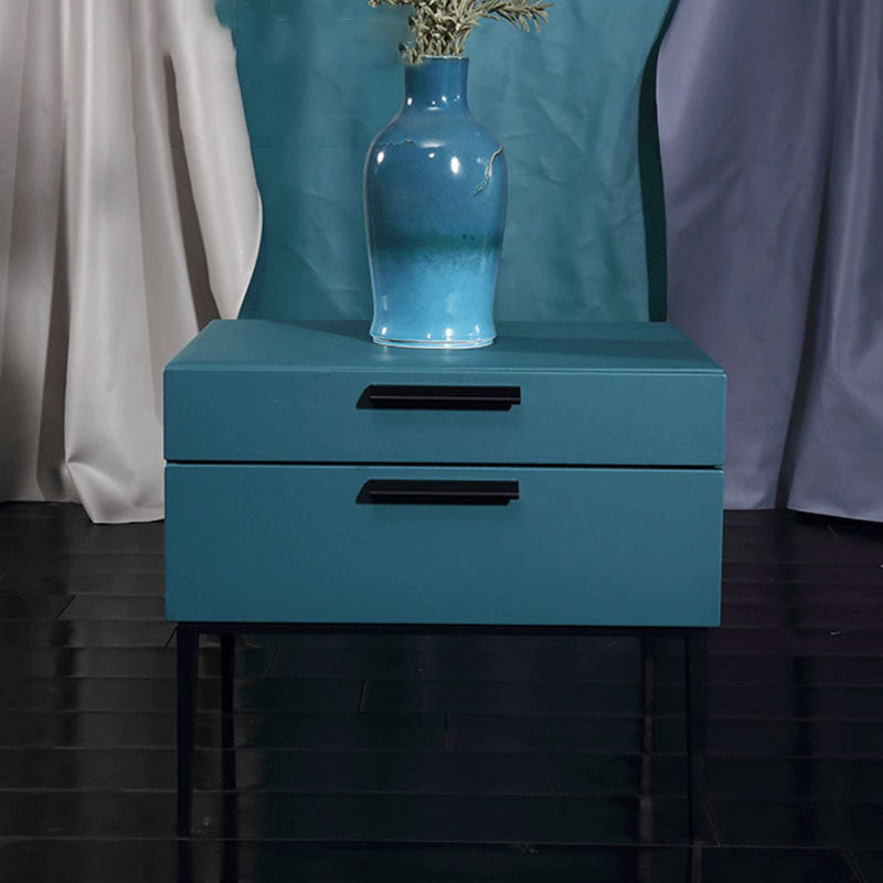 Eco-Friendly Scandinavian Nightstand - Function-Aesthetics Fusion Bedside Table 2-Drawer For Bedroom