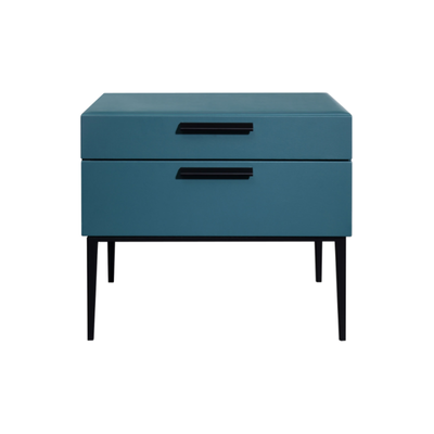 Eco-Friendly Scandinavian Nightstand - Function-Aesthetics Fusion Bedside Table 2-Drawer For Bedroom