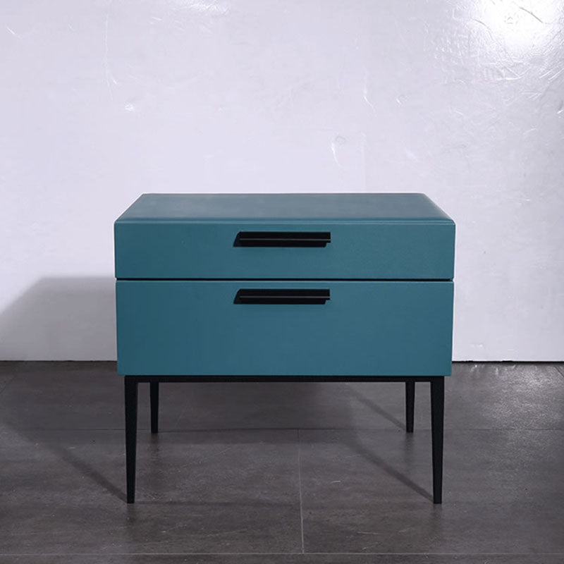 Eco-Friendly Scandinavian Nightstand - Function-Aesthetics Fusion Bedside Table 2-Drawer For Bedroom