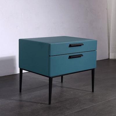 Eco-Friendly Scandinavian Nightstand - Function-Aesthetics Fusion Bedside Table 2-Drawer For Bedroom