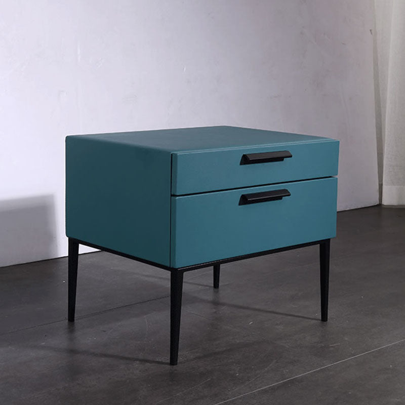 Eco-Friendly Scandinavian Nightstand - Function-Aesthetics Fusion Bedside Table 2-Drawer For Bedroom