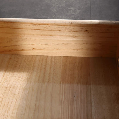 Eco-Friendly Scandinavian Nightstand - Function-Aesthetics Fusion Bedside Table 2-Drawer For Bedroom