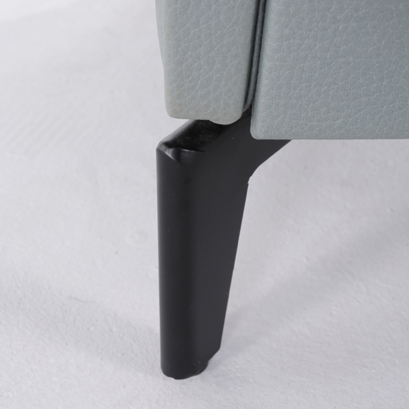 Nordic Aesthetic Bedside Table - Exquisite Faux Leather Work Craftsmanship Design Nightstand 2-Drawer For Bedroom