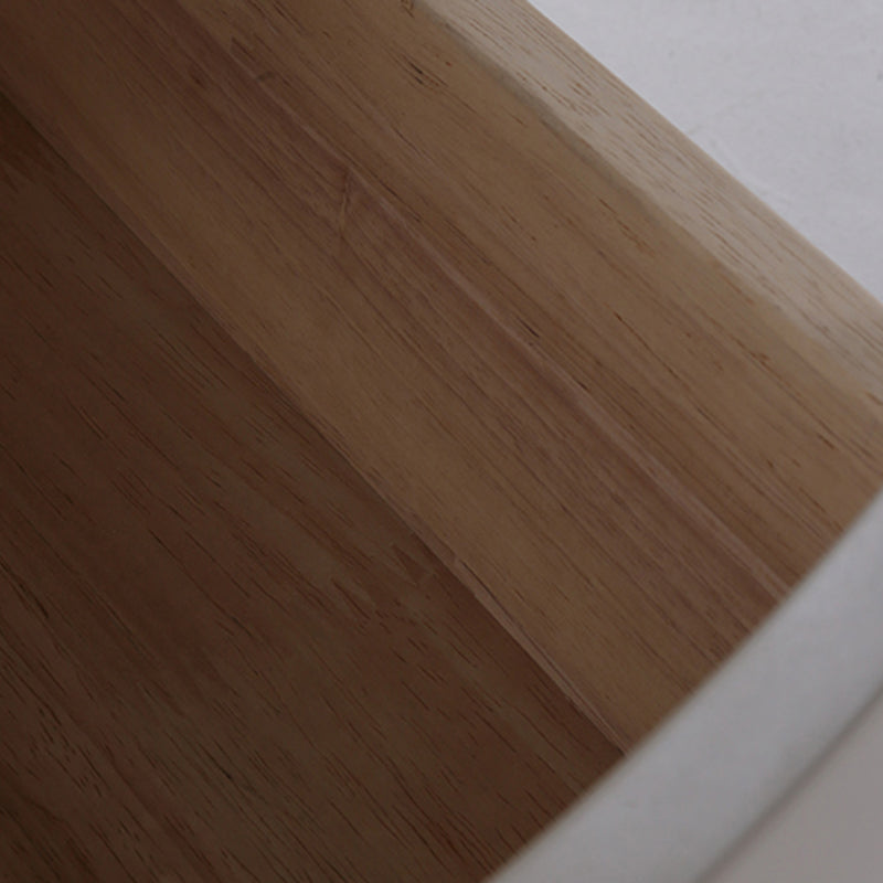 Sleek Handleless Bedside Table - Press-to-Open Rebound Rail & Premium Baked Paint Nightstand 1- Drawer For Bedroom