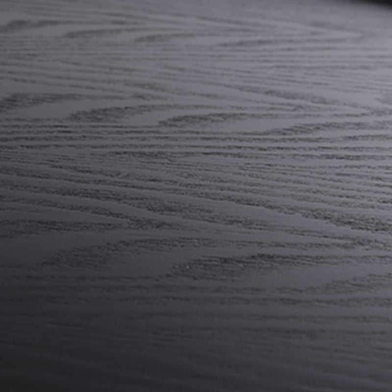 Table de chevet industrielle en bois fumé - panneau en bois massif et table de chevet lisse à 1 tiroir circulaire pour chambre à coucher 