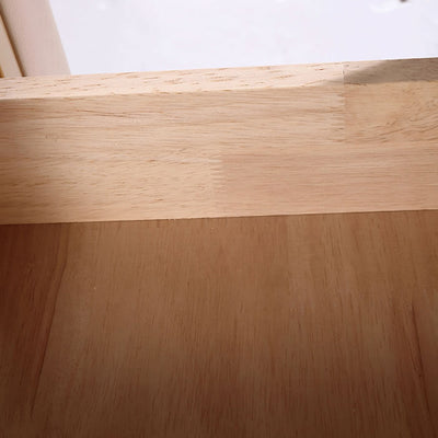 Modern Luxury Faux Leather Gold Metal Trim Nightstand - 3 Drawer Bedside Table For Bedroom