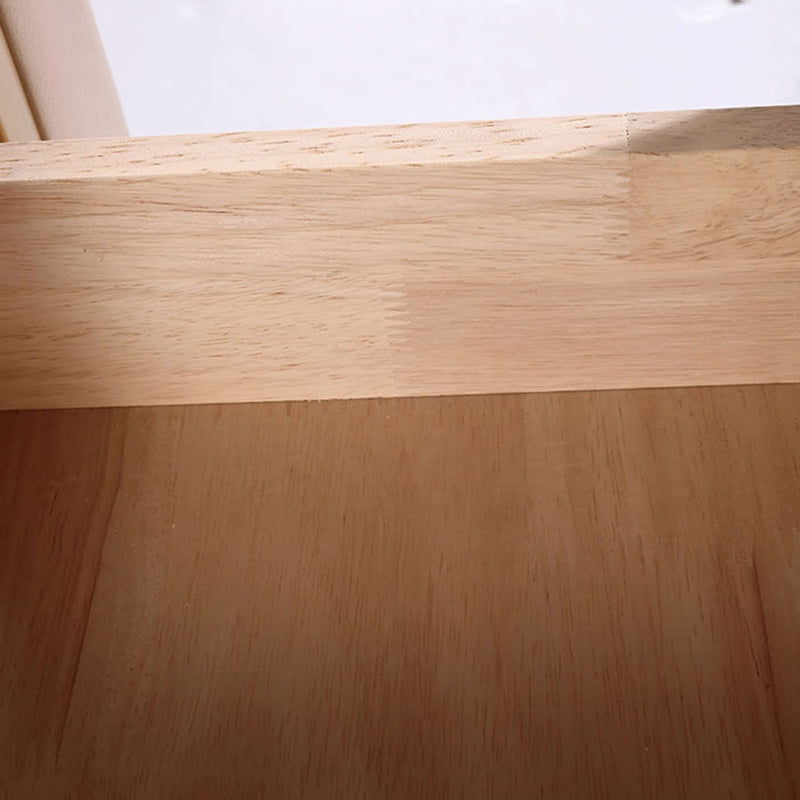 Modern Luxury Faux Leather Gold Metal Trim Nightstand - 3 Drawer Bedside Table For Bedroom