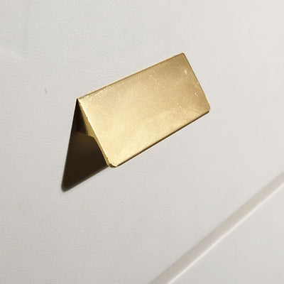 Modern Luxury Gold Titanium Faux Leather Nightstand - Soft-Touch Bedside Table For Bedroom