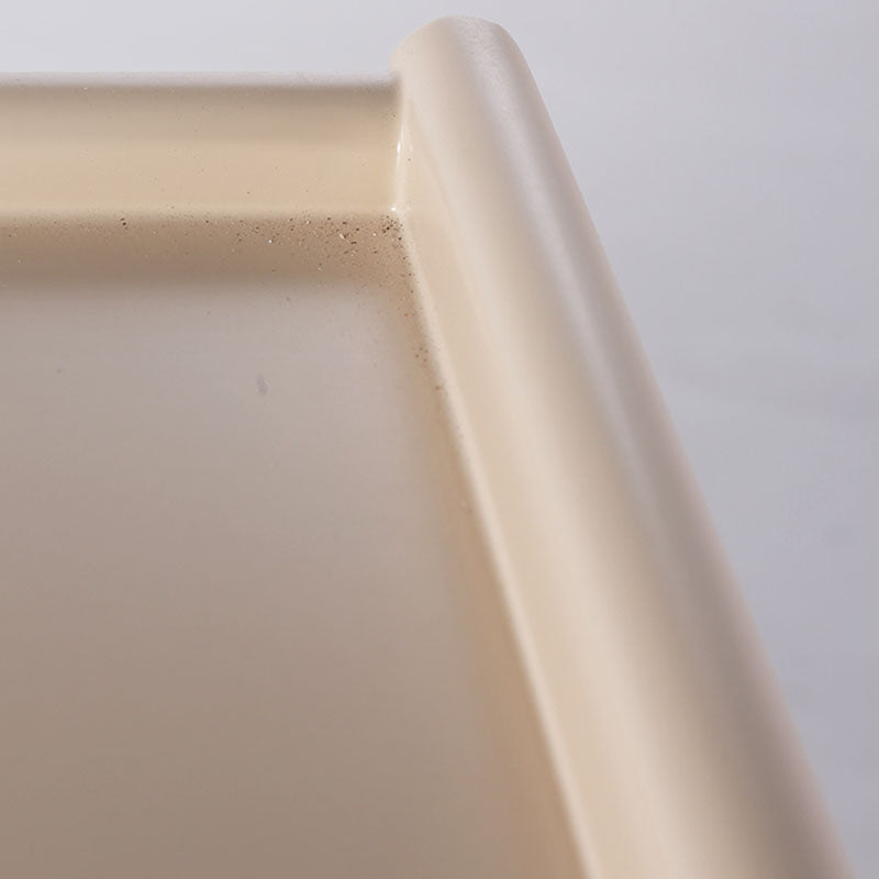 Contemporary Creative Semi-Circular Bedside Cabinet - Artistic 2 Drawers Nightstand For Bedroom