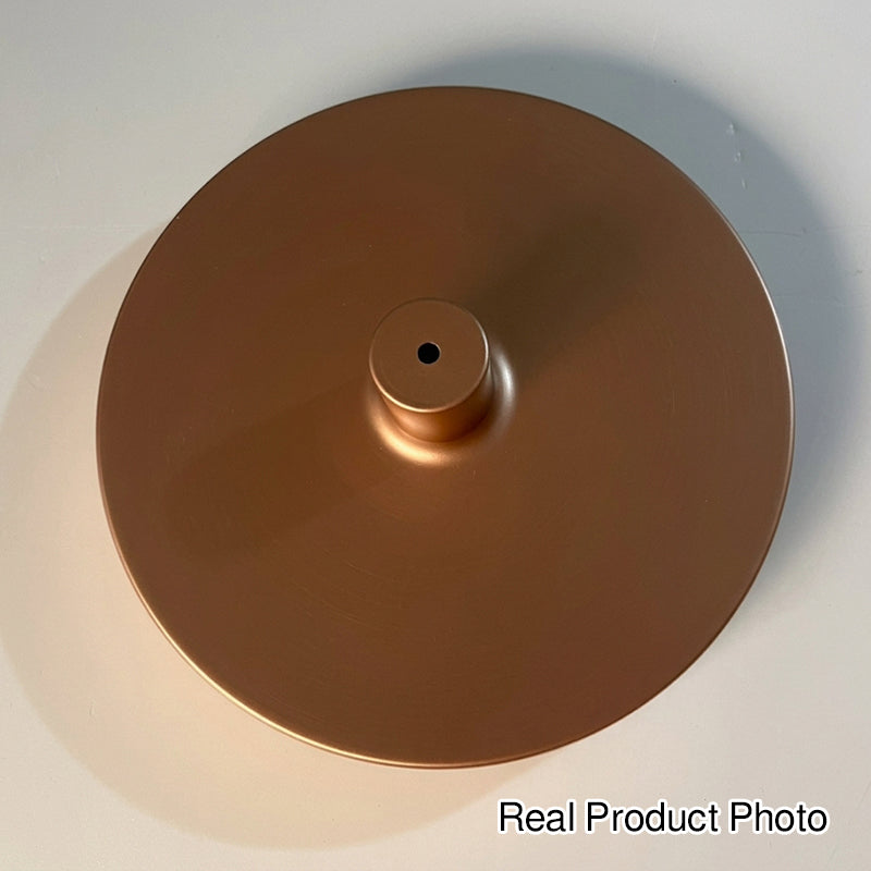 Modern Minimalist Aluminum Disc 1-Light Pendant Light For Living Room