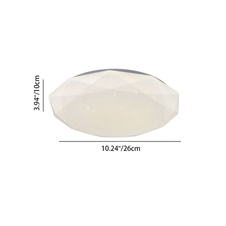 Moderne Einfachheit Voller Himmel Stern Diamantform LED Deckenleuchte für das Wohnzimmer 
