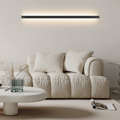 Long Strip Fixture LED Wall Light - Minimalist Linear Lighting For Bedroom Or Living Room