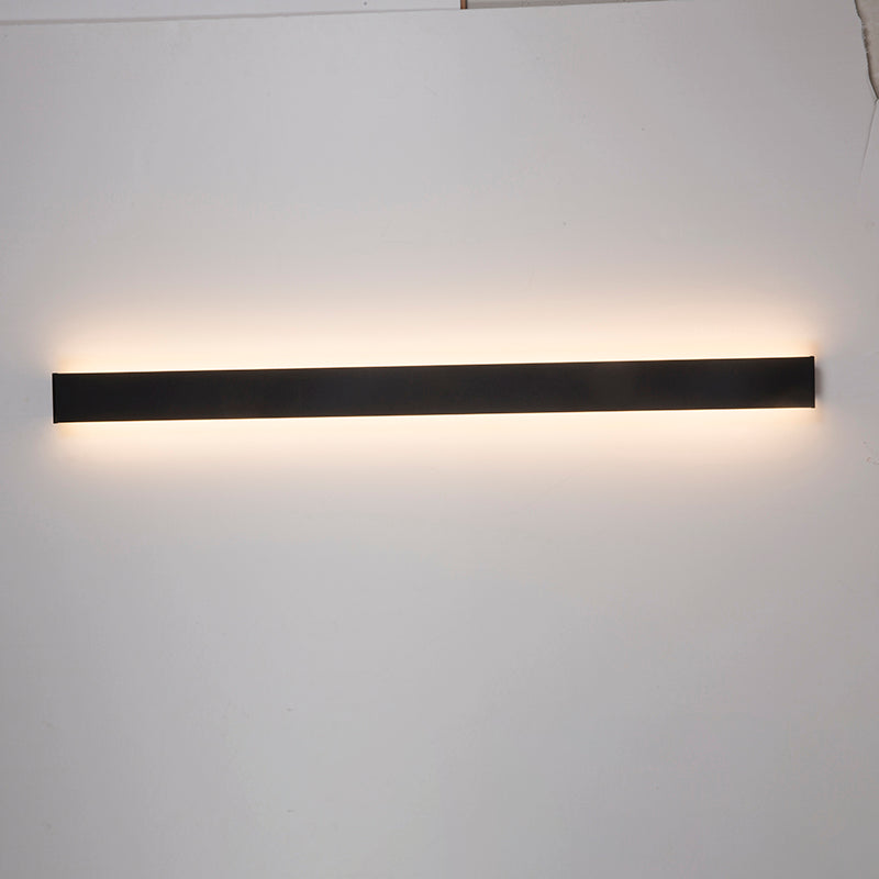 Long Strip Fixture LED Wall Light - Minimalist Linear Lighting For Bedroom Or Living Room