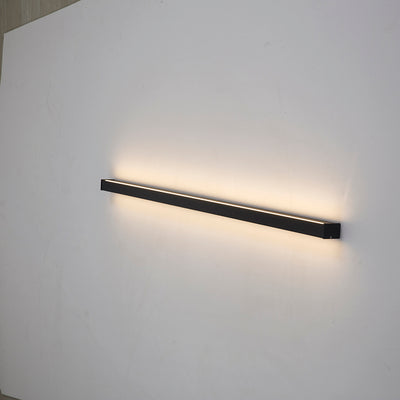 Long Strip Fixture LED Wall Light - Minimalist Linear Lighting For Bedroom Or Living Room