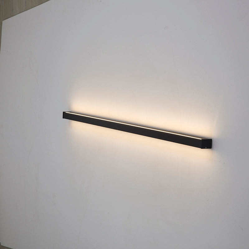 Long Strip Fixture LED Wall Light - Minimalist Linear Lighting For Bedroom Or Living Room