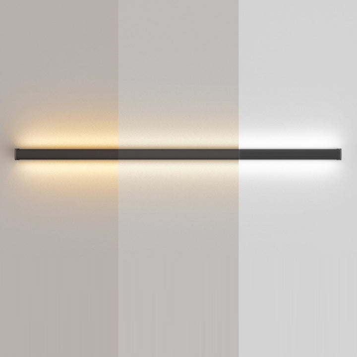 Long Strip Fixture LED Wall Light - Minimalist Linear Lighting For Bedroom Or Living Room
