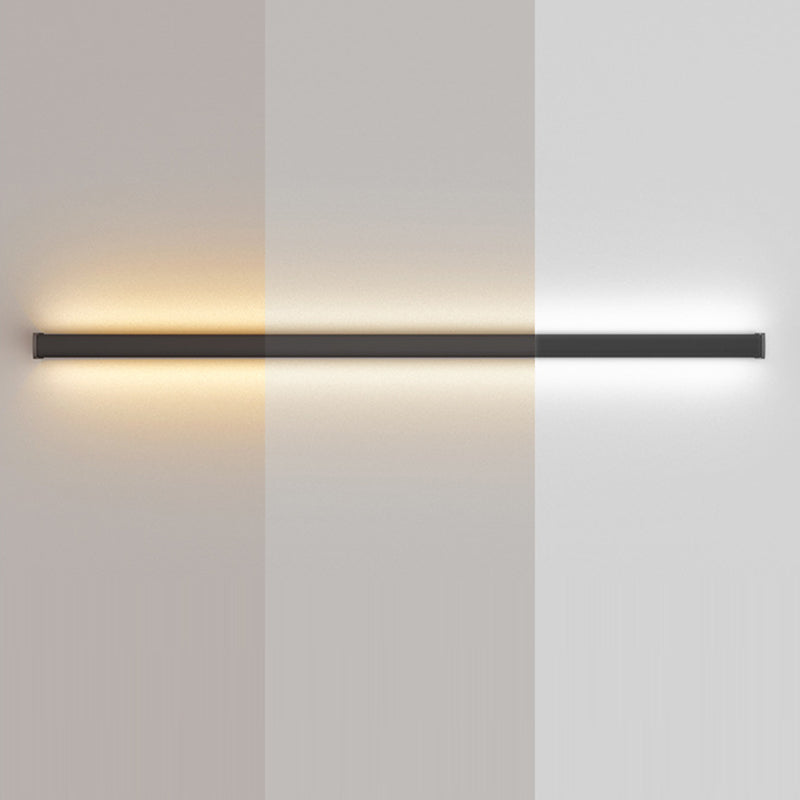 Long Strip Fixture LED Wall Light - Minimalist Linear Lighting For Bedroom Or Living Room