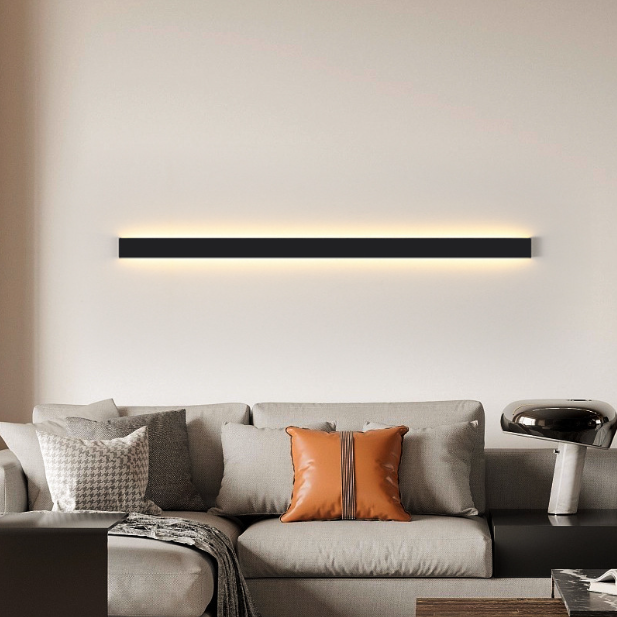 Strip Trapezoidal LED Wall Light - Modern Minimalist Soft Ambient Lighting For Bedroom Or Living Room