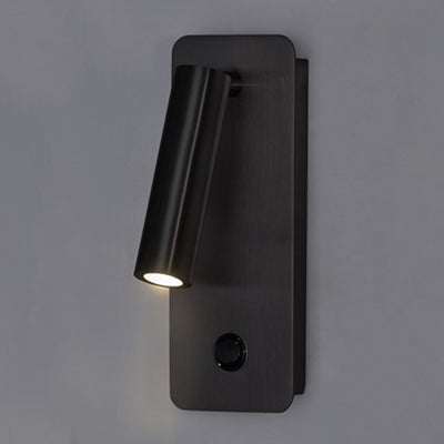 Rotatable Rectangular Durable Aluminum LED Wall Light - Industrial Wall Mounted LED Lamp With Switch For Living Room