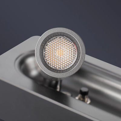 Rectangular Aluminum LED Wall Light With Concealed Switch- Nordic Adjustable Spotlight Wall Sconce For Living Room