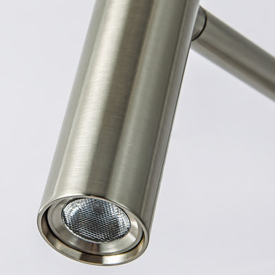 Cylinder Round Aluminum Iron LED Wall Light - Minimalist Adjustable Bedside Reading Light For Living Room