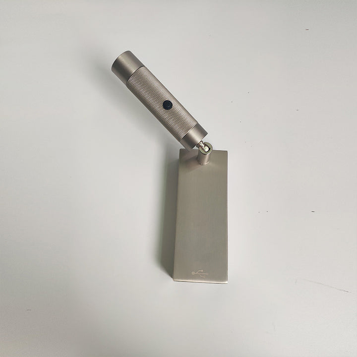 Rectangular Cylinder Aluminum LED Wall Light - Industrial Adjustable Spotlight With USB Charger For Bedroom