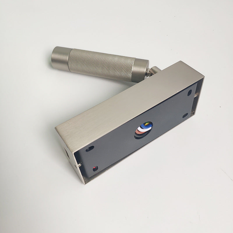 Rectangular Cylinder Aluminum LED Wall Light - Industrial Adjustable Spotlight With USB Charger For Bedroom