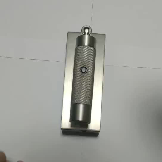 Rectangular Cylinder Aluminum LED Wall Light - Industrial Adjustable Spotlight With USB Charger For Bedroom