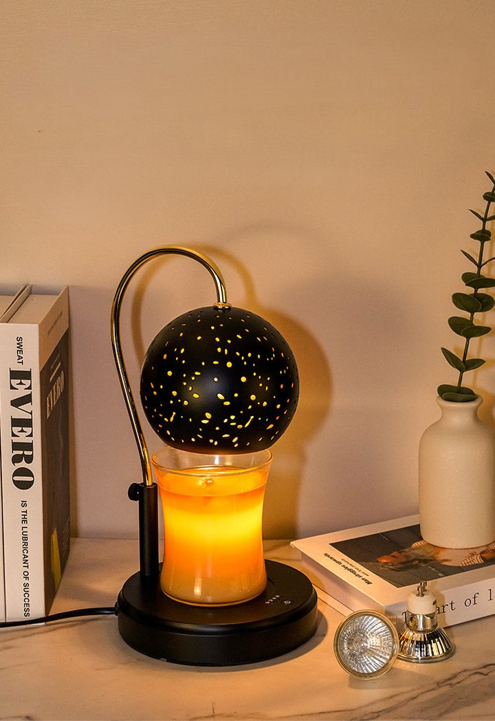 Lampe de table à cire fondante d&