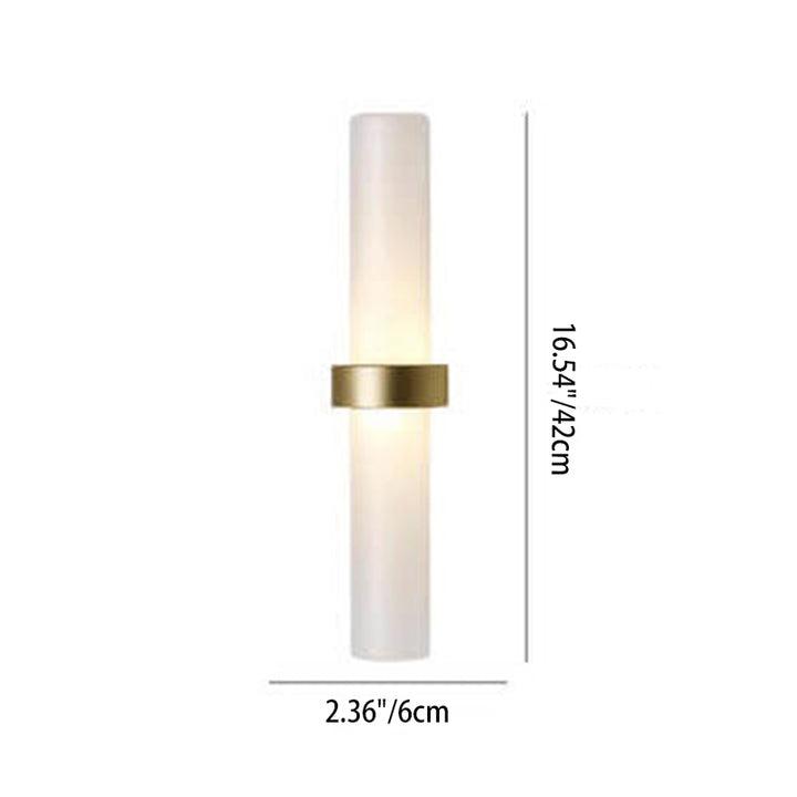 Nordic Creative Glass Tube 1-Light Wall Sconce Lamp