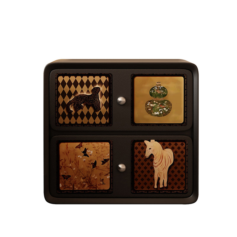 Contemporary Creative Rectangular Composite Panel Cat&