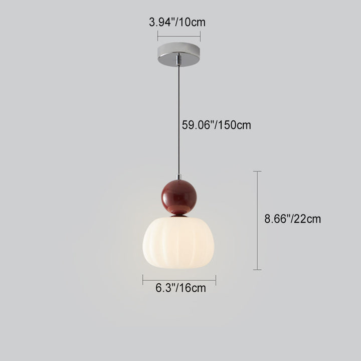 Lampe suspendue moderne minimaliste ronde en fer et acrylique avec 1 lumière pour salon 