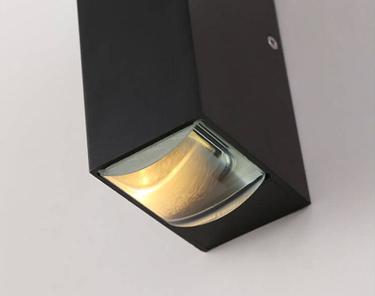 Moderne minimalistische Outdoor wasserdichte Strahler LED Outdoor dekorative Wandleuchte 