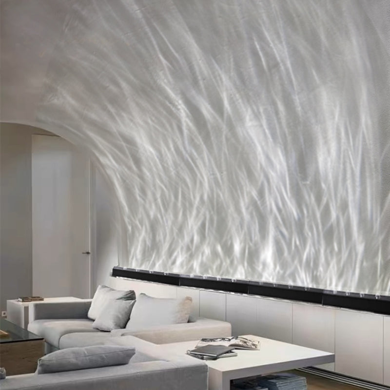 3D Water Ripple LED Wall Light – Modern Ambient Lighting for Bedroom or Lounge
