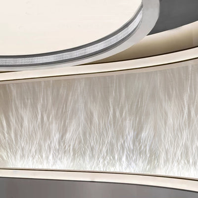3D Water Ripple LED Wall Light – Modern Ambient Lighting for Bedroom or Lounge