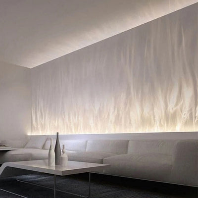 3D Water Ripple LED Wall Light – Modern Ambient Lighting for Bedroom or Lounge
