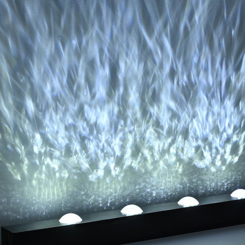 3D Water Ripple LED Wall Light – Modern Ambient Lighting for Bedroom or Lounge