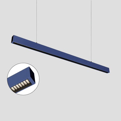 Eye-Care & Anti-Glare Aluminum LED Chandeliers - Minimalist Linear Pendant Light For Home Office