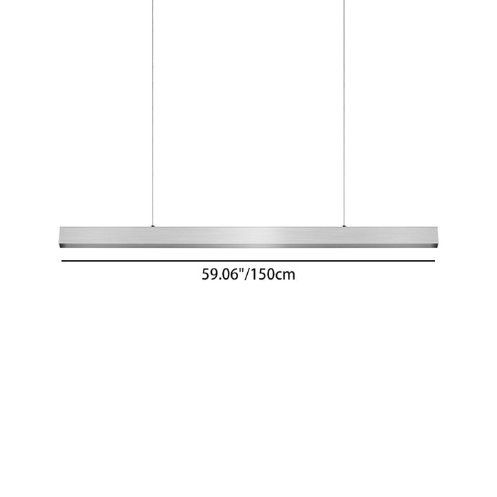 Adjustable Magnetic LED Track Lighting - Minimalist Linear Pendant Light For Home Office
