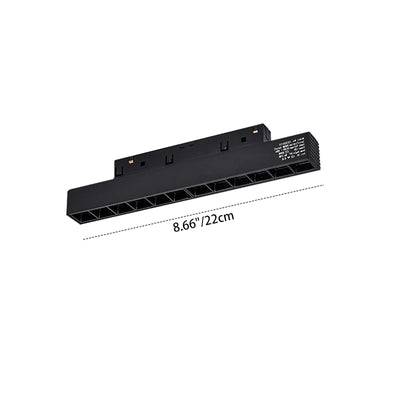 Strip Recessed LED Magnetic Track Lighting - Minimalist Linear Flush Mount Ceiling Light For Home Office