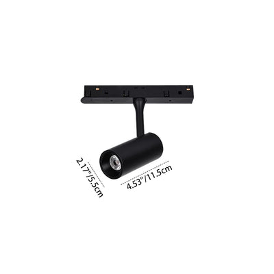 Strip Recessed LED Magnetic Track Lighting - Minimalist Linear Flush Mount Ceiling Light For Home Office