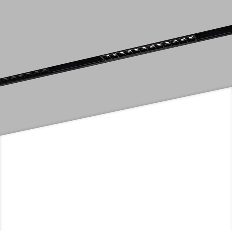 Strip Recessed LED Magnetic Track Lighting - Minimalist Linear Flush Mount Ceiling Light For Home Office