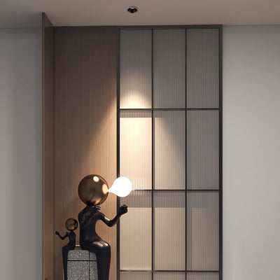 Recessed Adjustable Aluminum LED Downlight - Minimalist Rotation Cylinder Flush Mount Lighting For Living Room