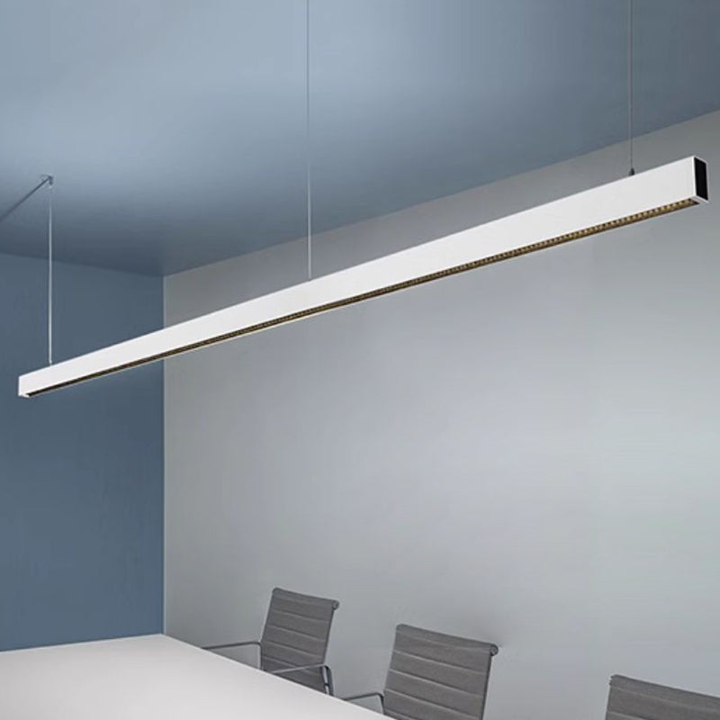 Flicker-Free Eye Aluminum LED Linear Pendant Light - Industrial Pendant Light For Home Office