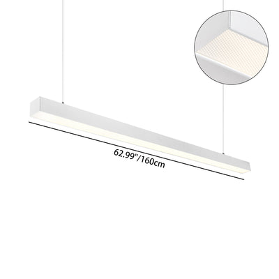 Flicker-Free Eye Aluminum LED Linear Pendant Light - Industrial Pendant Light For Home Office