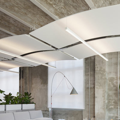 Flicker-Free Eye Aluminum LED Linear Pendant Light - Industrial Pendant Light For Home Office