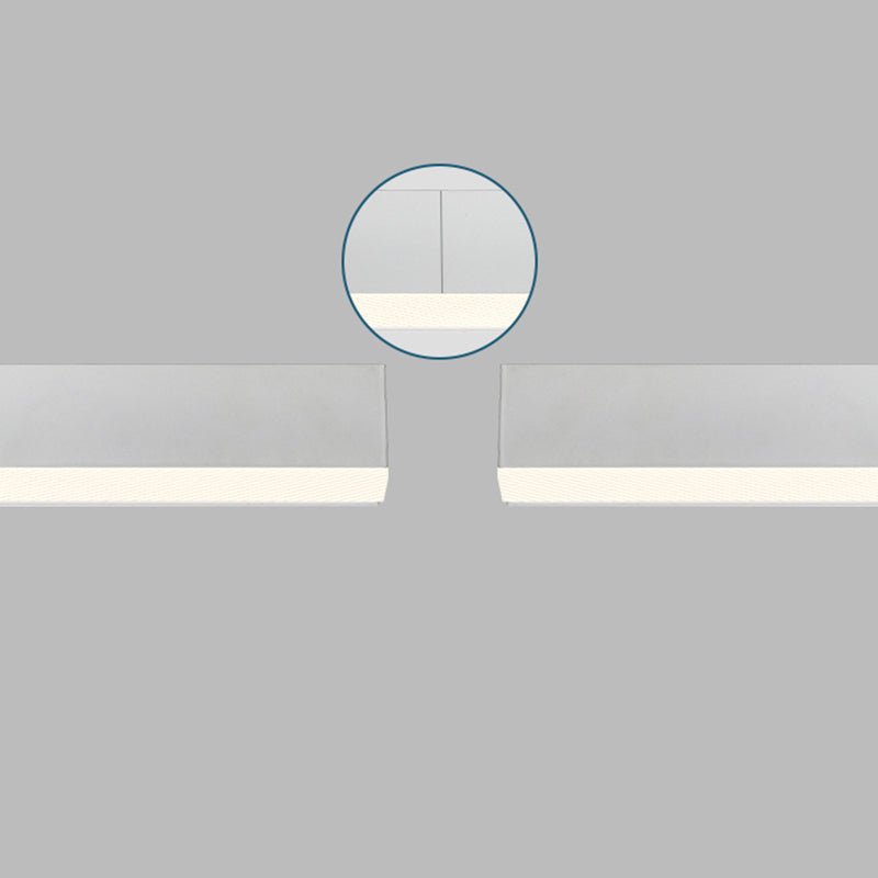 Flicker-Free Eye Aluminum LED Linear Pendant Light - Industrial Pendant Light For Home Office