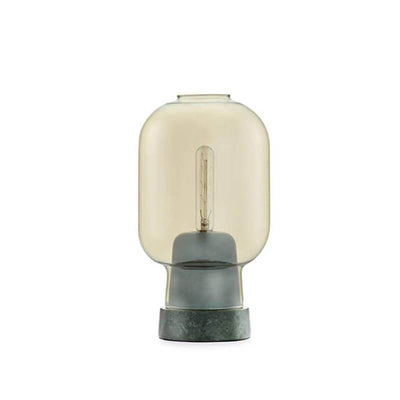 Modern Minimalist Glass Marble Kerosene Lamp Design 1-Light Table Lamp