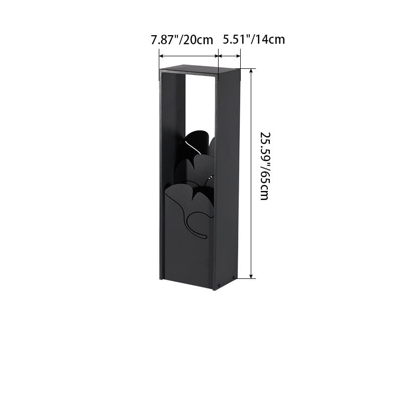 Lampe à LED étanche industrielle contemporaine pour pelouse, lumière de paysage pour patio extérieur 